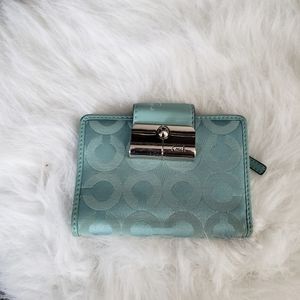 Coach signature wallet